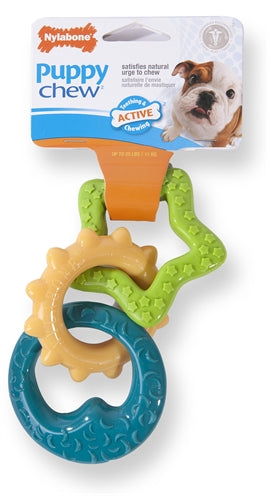 Nylabone Puppy Chew Bijtringen Tot 11 Kg