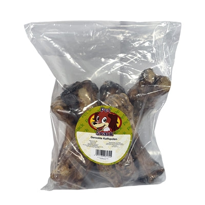 Petsnack Gerookte Kalfspoten 6 St