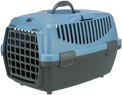 Trixie Reismand Capri Donkergrijs / Pastelblauw 40X38X61 Cm