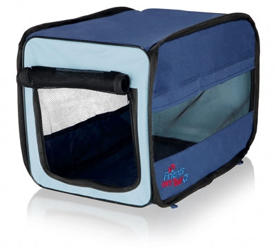 Trixie Reismand Twister Opvouwbaar Donkerblauw / Lichtblauw 45X45X64 Cm