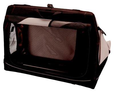 Trixie Reismand Vario Dubbel Zwart / Grijs 91X60X61/57 Cm