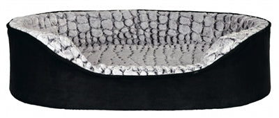 Trixie Hondenmand Lino Memoryfoam Zwart / Grijs 110X92 Cm