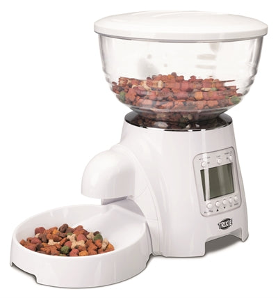 Trixie Tx7 Automatische Voerdispenser Wit 5 L 40X34X26 Cm