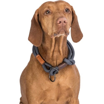 Trixie Halsband Hond Be Nordic Slip Halsband Donkergrijs / Bruin 40X0,8 Cm