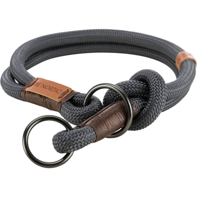 Trixie Halsband Hond Be Nordic Slip Halsband Donkergrijs / Bruin 40X0,8 Cm