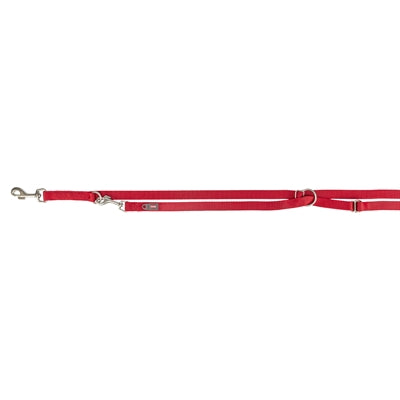 Trixie Hondenriem Premium Verstelbaar Nylon Rood 200X1,5 Cm