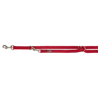 Trixie Hondenriem Premium Verstelbaar Nylon Rood 200X1,5 Cm