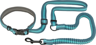 Trixie Hondenriem Jogginglijn Petrol / Aqua 133-180X2 Cm