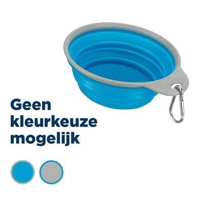 Trixie Voerbak / Drinkbak Reis Stevige Rand Siliconen Assorti 1 Ltr 18 Cm