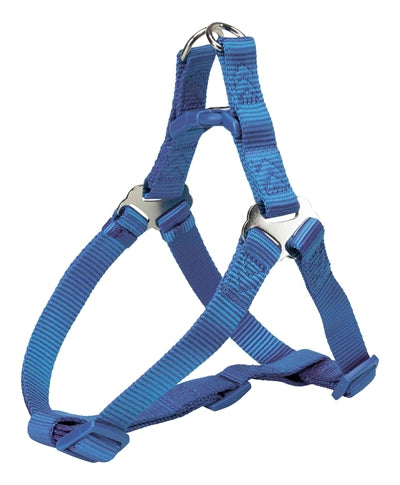 Trixie Hondentuig Premium One Touch Royal Blauw 40-50X1,5 Cm