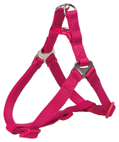 Trixie Hondentuig Premium One Touch Fuchsia 65-80X2,5 Cm