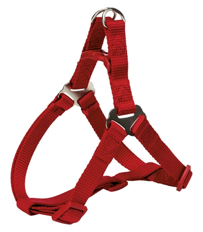 Trixie Hondentuig Premium One Touch Rood 65-80X2,5 Cm
