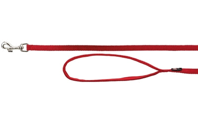Trixie Hondenriem Premium Rood 100X2,5 Cm