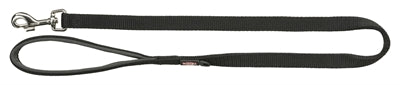 Trixie Hondenriem Premium Zwart 180X1,5 Cm