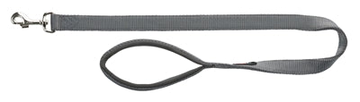 Trixie Hondenriem Premium Grijs 100X2,5 Cm