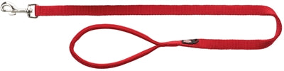 Trixie Hondenriem Premium Rood 100X2,5 Cm