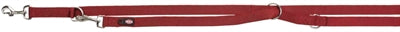 Trixie Hondenriem Premium Rood 100X2,5 Cm