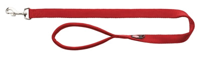 Trixie Hondenriem Premium Rood 100X2,5 Cm
