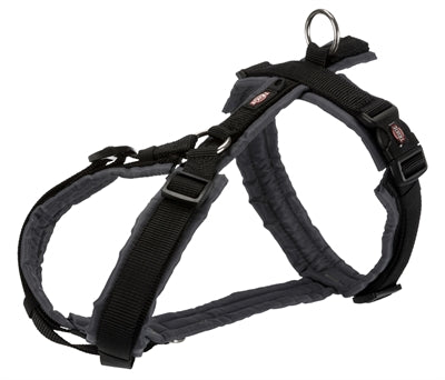Trixie Hondentuig Premium Trekking Zwart / Grijs 80-97X2,5 Cm