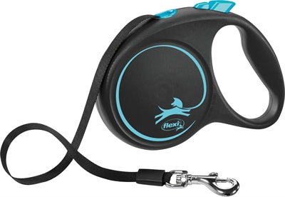 Flexi Rollijn Black Design Tape Blauw  S 5 Mtr Tot 15 Kg