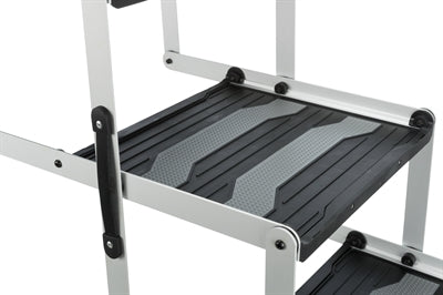 Trixie Vouwtrap 4-Delig Aluminium / Kunststof / Tpr Tot 75 Kg 160X37X70 Cm