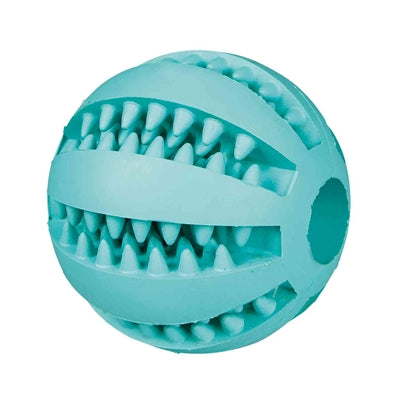 Trixie Denta Fun Bal Rubber Muntsmaak 5Cm 4St