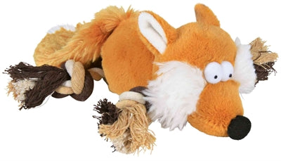 Trixie Vos Pluche Met Touw 34Cm 2 St