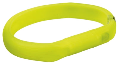 Trixie Lichtgevende Halsband Hond Flash Usb Silicone Groen 50X1,8 Cm 2 St