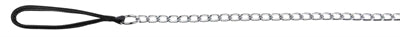 Trixie Hondenriem Ketting Met Nylon Handvat Zwart 110X0,2 Cm
