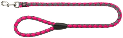 Trixie Hondenriem Cavo Fuchsia / Grijs 100X1,2 Cm