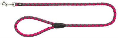 Trixie Hondenriem Cavo Fuchsia / Grijs 100X1,2 Cm