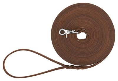 Trixie Hondenriem Rustic Sleeplijn Vetleer Donkerbruin 10 Mtrx0,8 Cm
