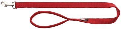 Trixie Hondenriem Premium Rood 100X2,5 Cm