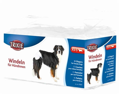 Trixie Luiers Voor Teven Xs-S 20-28 Cm 2X12 St