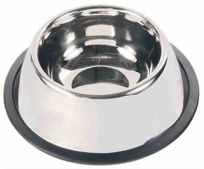 Trixie Voerbak Langoor Rvs 25X25 Cm 900 Ml 4 St