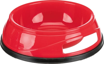 Trixie Voerbak Zwaar Kunststof / Rubberbodem Assorti 12X12 Cm 300 Ml 4 St
