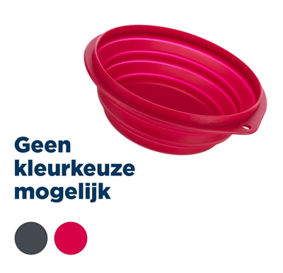 Trixie Reisbak Silicone Assorti 22X22 Cm 2 Ltr
