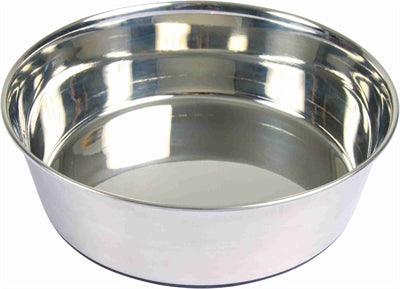 Trixie Voerbak Rvs / Rubberbodem 14X14 Cm 500 Ml 4 St