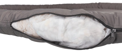 Trixie Kussen Samoa Classic Ovaal Nylon Grijs 80X60X10 Cm