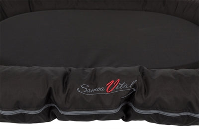 Trixie Kussen Samoa Vital Ovaal Orthopedisch Zwart 90X70X11 Cm
