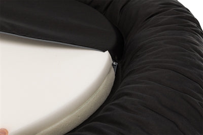 Trixie Kussen Samoa Vital Ovaal Orthopedisch Zwart 90X70X11 Cm