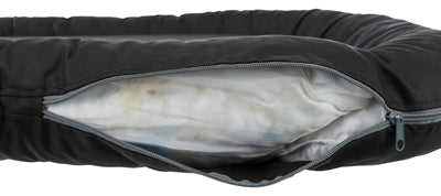 Trixie Kussen Samoa Vital Ovaal Orthopedisch Zwart 90X70X11 Cm