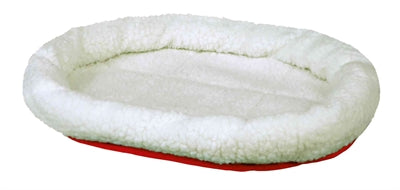 Trixie Mand Rond Wolwit / Rood 47X38X6 Cm