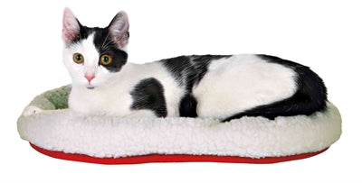 Trixie Mand Rond Wolwit / Rood 47X38X6 Cm