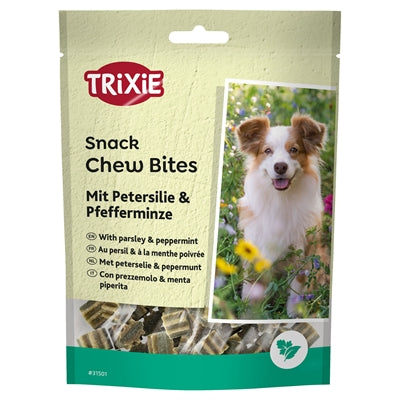 Trixie Denta Fun Chew Bites Peterselie Pepermunt 10X150 Gr