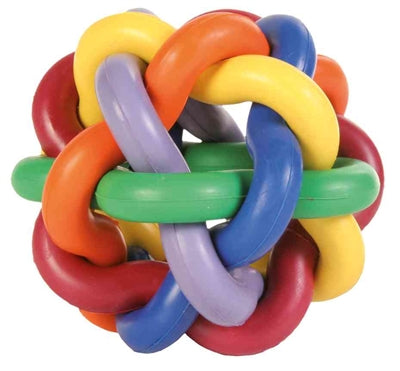 Trixie Natuurrubber Knoopbal 7X7X7 Cm 3 St
