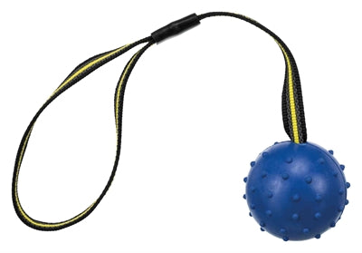 Trixie Natuurrubber Bal Aan Rubberen Singelband Assorti 35X6X6 Cm 3 St