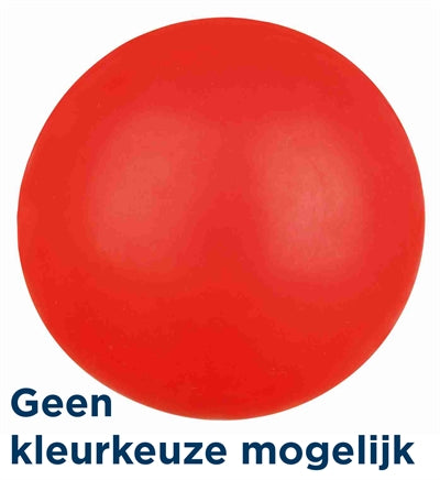 Trixie Natuurrubber Bal Drijvend / Zonder Geluid Assorti 7X7X7 Cm 3 St