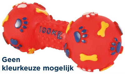Trixie Vinyl Halter Met Geluid Assorti 15 Cm 4 St