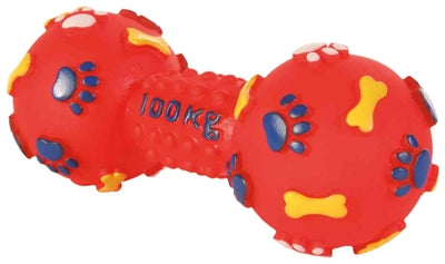 Trixie Vinyl Halter Met Geluid Assorti 15 Cm 4 St